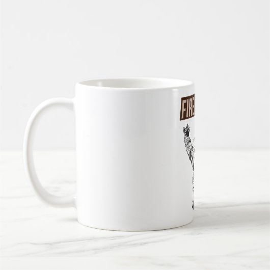 Stolzes Feuerwehrschiff Kaffeetasse (Links)