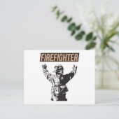 Stolzes Feuerwehrschiff Postkarte (Stehend Vorderseite)