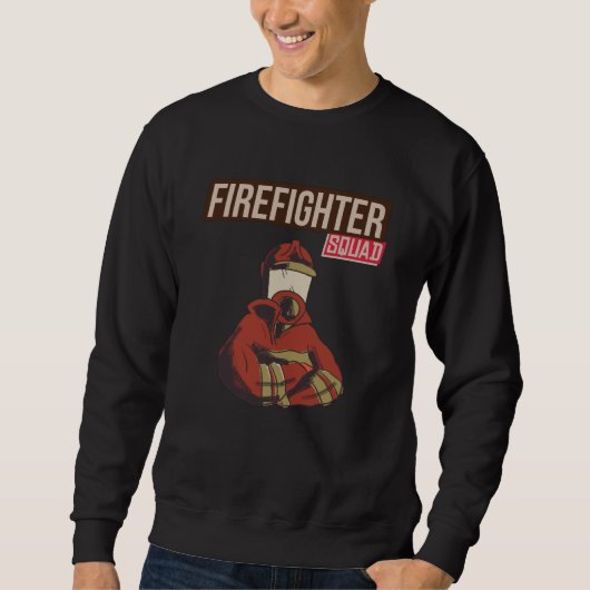 Stolzes Feuerwehrschiff Sweatshirt (Vorderseite)