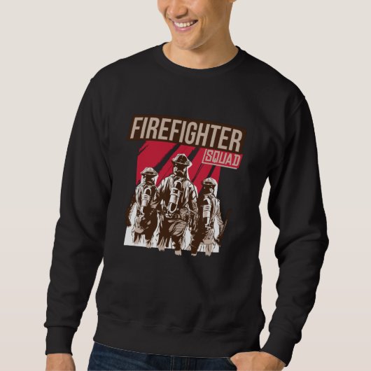 Stolzes Feuerwehrschiff Sweatshirt (Vorderseite)