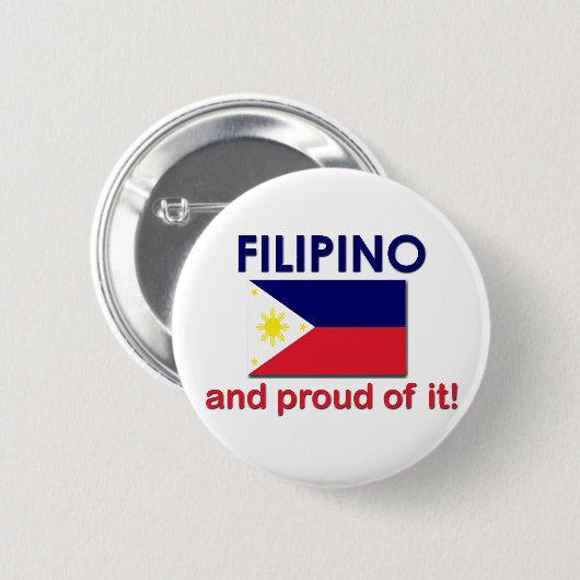 Stolzes Filipino Button (Vorne & Hinten)