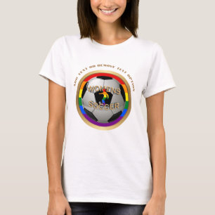 Stolzes Frauenfußball T-Shirt
