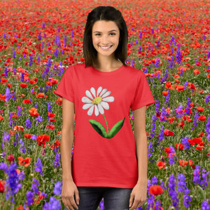 Stolzes Gänseblümchen-T-Shirt T-Shirt