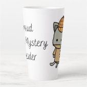 Stolzes gemütliches Mystery Reader Milchtasse (Vorderseite)
