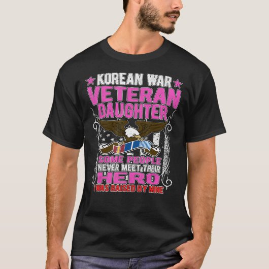 Stolzes Geschenk für Veteranen aus dem Koreakrieg T-Shirt (Vorderseite)