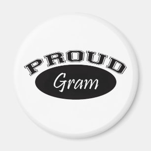 Stolzes Gramm (Schwarzes) Magnet