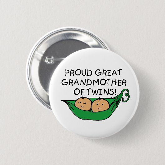 stolzes großes - Großmutter Doppelhülse Button (Vorne & Hinten)