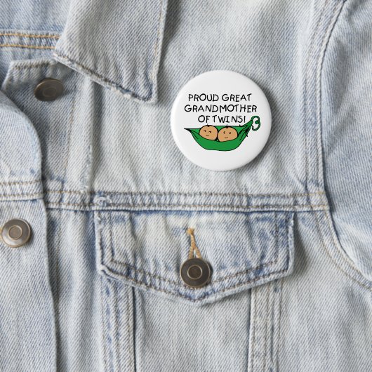 stolzes großes - Großmutter Doppelhülse Button (Beispiel)