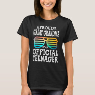 Stolzes großes Oma eines Teenagers 13. Geburtstag  T-Shirt