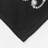 Stolzes großes Oma mit einer Cl von 2025 Graduat Fleecedecke (Ecke)