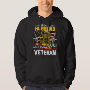 Stolzes HUSBAND eines vietnamesischen Veteranen de Hoodie