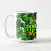 Stolzes Irisches Musiker-Design Kaffeetasse (Links)
