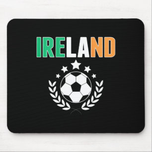 Stolzes Irland Fußballfans Trikot - Unterstützen S Mousepad
