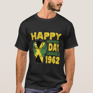Stolzes jamaikanisches Happy Independence Day Jama T-Shirt