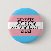 Stolzes Kind eines Trans Son Button (Vorderseite)