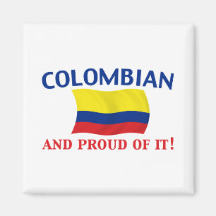 Stolzes kolumbianisches magnet