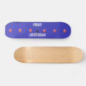 Stolzes liberalistisches Skateboard (Horizontal)