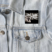 Stolzes Löwe #Brexit fertigen das Datum 24/06/2016 Button (Beispiel)