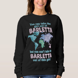 Stolzes Mädchen aus Barletta  Umzug aus Barletta Sweatshirt