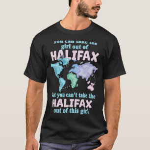 Stolzes Mädchen aus der Halifax-Umsiedlung von Hal T-Shirt