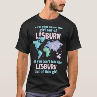 Stolzes Mädchen aus Lisburn Relocation von Lisburn T-Shirt