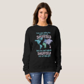 Stolzes Mädchen aus Sheffield Umsiedlung aus Sheff Sweatshirt (Vorne ganz)