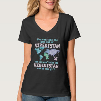 stolzes Mädchen aus Usbekistan  Umzug aus Usbeki T-Shirt