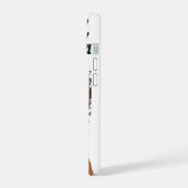 STOLZES MÄDCHEN MIT LOCKEN iPhone 15 HÜLLE (Linke Seite)