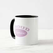 Stolzes Mamaw (Rosa) Tasse (Vorderseite Links)