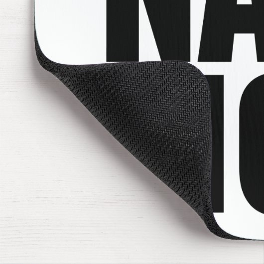 Stolzes Marine-Mama mousepad (Ecke)