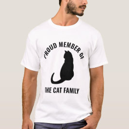 Stolzes Mitglied der Katzenfamilie T-Shirt