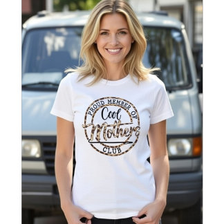 Stolzes Mitglied des Cool Mothers Club - Lustige M T-Shirt