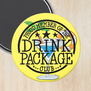 Stolzes Mitglied des Drink Package Club Cruise Doo Magnet