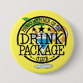 Stolzes Mitglied des Drink Package Club Cruise Fun Button (Vorderseite)