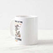 Stolzes Mitglied des Fck Your Gefühls Generation X Kaffeetasse (Vorderseite Links)