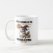 Stolzes Mitglied des Fck Your Gefühls Generation X Kaffeetasse (Links)
