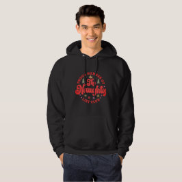 Stolzes Mitglied des Naughty List Club Weihnachten Hoodie