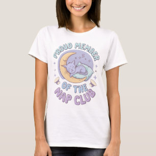 Stolzes Mitglied des Nickerchen Clubs:Schlafziele T-Shirt