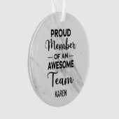 Stolzes Mitglied eines Phantastischen Teams, Indiv Ornament (Vorderseite)