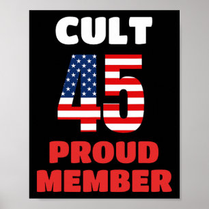 Stolzes Mitglied von Cult 45 Poster
