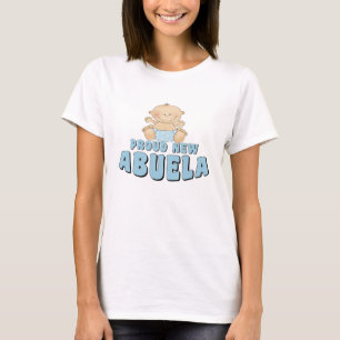 Stolzes neues Abuela-Jungen-T-Shirt T-Shirt