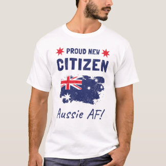 Stolzes neues australisches Staatsbürgertum, Bürge T-Shirt