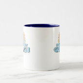 STOLZES NEUES GIGI Baby Zweifarbige Tasse (Mittel)