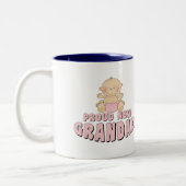 STOLZES NEUES    Grandad-Mädchen Zweifarbige Tasse (Links)