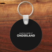 Stolzes neues Mitglied von Onederland Gewichtsverl Schlüsselanhänger (Vorderseite)