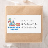 Stolzes neues Onkel Auto Es ist ein Junge Geschenk (Insitu)