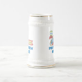 Stolzes neues Onkel Auto Es ist ein Junge Geschenk Bierglas (Mittel)