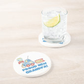 Stolzes neues Opa Car Es ist ein Boy Geschenk Getränkeuntersetzer (Seite)