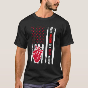 Stolzes Oma eines Er-Krieger-Kd-Bewusstsein T-Shirt