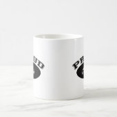 Stolzes Oma (Schwarzes) Kaffeetasse (Mittel)